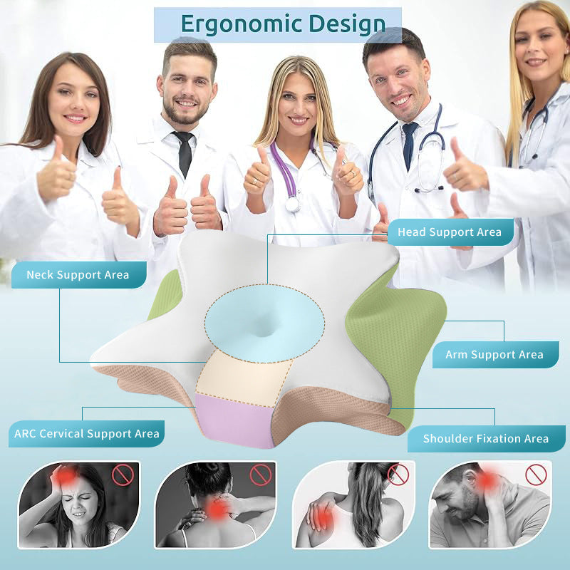 gudsleep Ergonomic Memory Foam Cervical Pillow